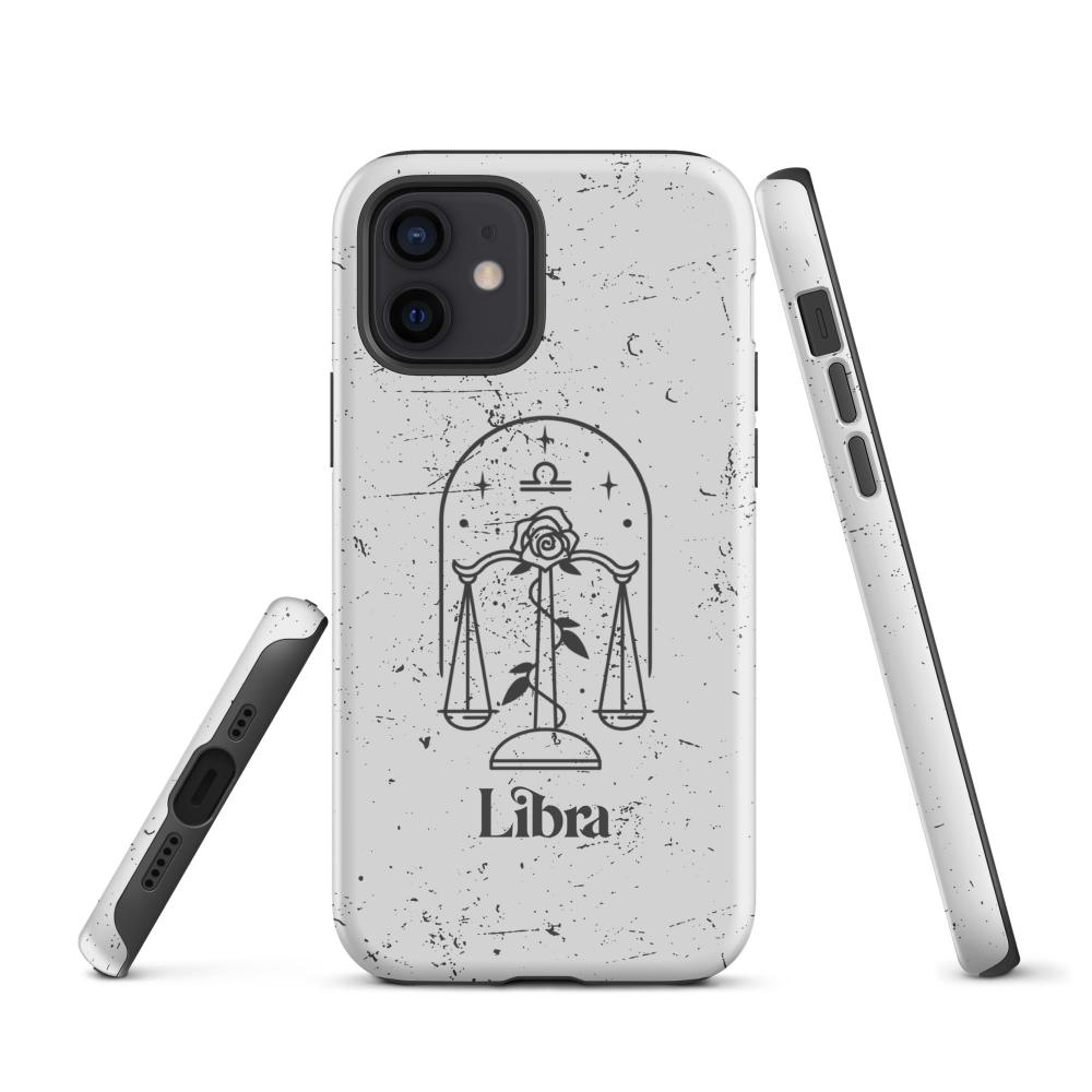 Libra Zodiac iPhone 12 Tough Case - Matte Finish - https://ascensionemporium.net